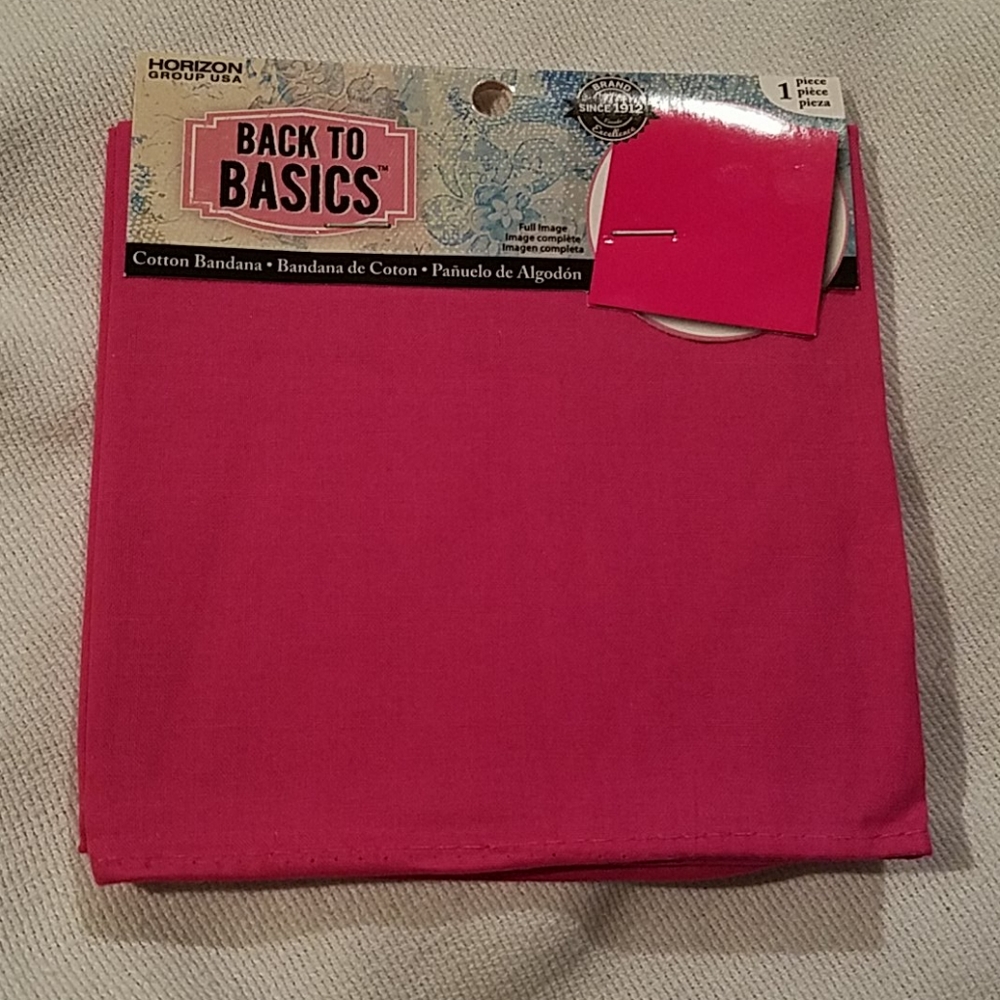 NWOT 3/$10 Pink Bandana
